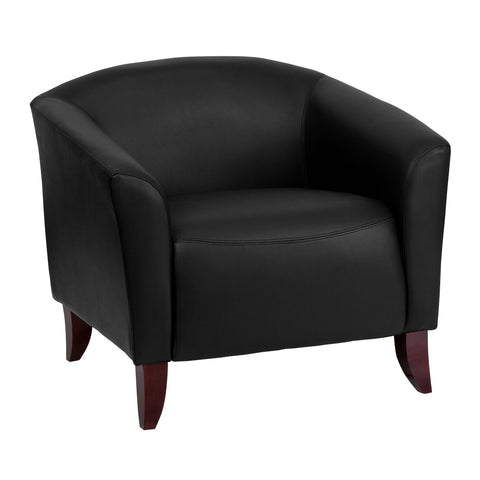 HERCULES Imperial Series Black Leather Chair
