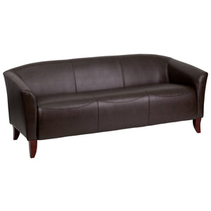 HERCULES Imperial Series Brown Leather Sofa