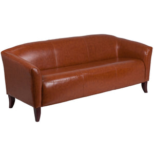 HERCULES Imperial Series Cognac Leather Sofa