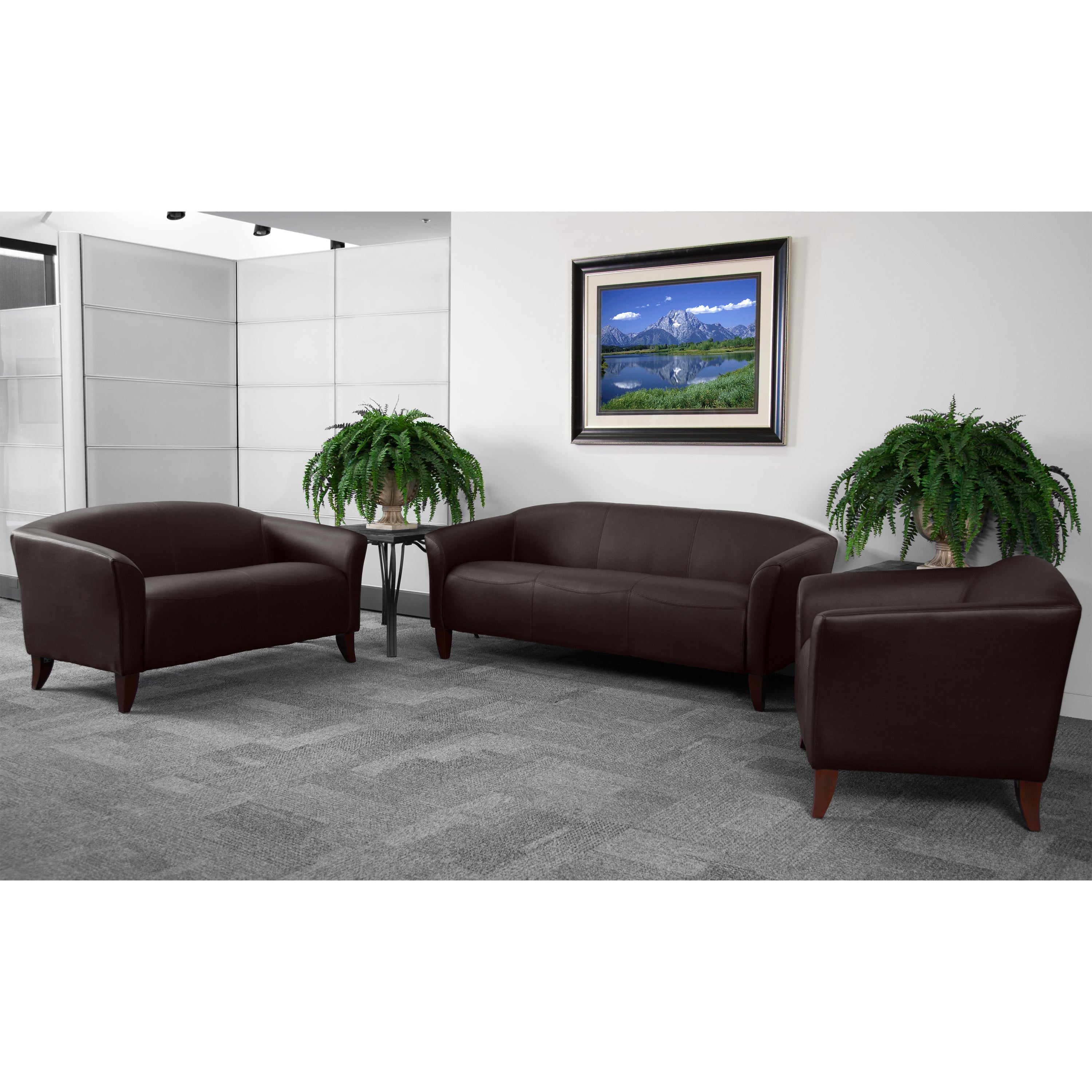 HERCULES Imperial Series Reception Set in Brown