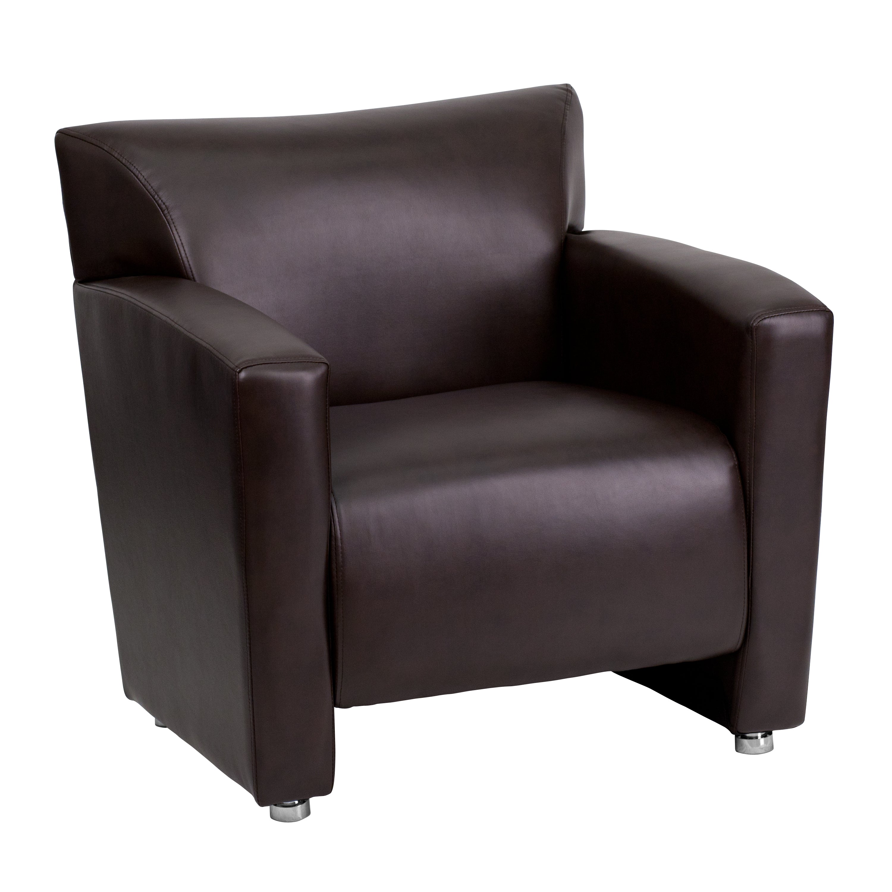 HERCULES Majesty Series Brown Leather Chair