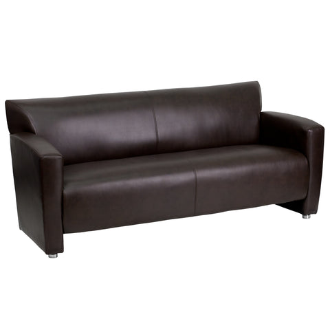 HERCULES Majesty Series Brown Leather Sofa